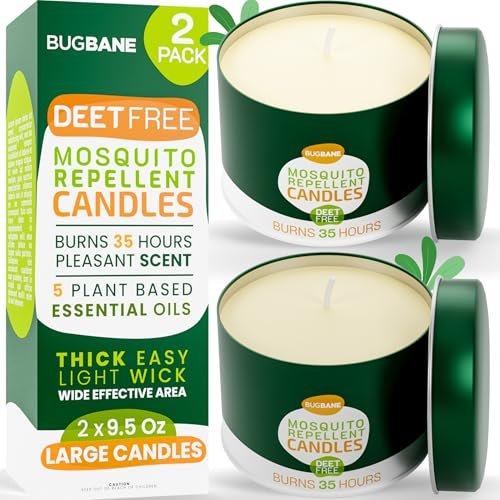 Best Outdoor Citronella Candles for Garden