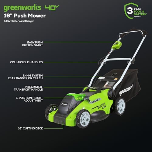 Best Push Mower For Thick Grass