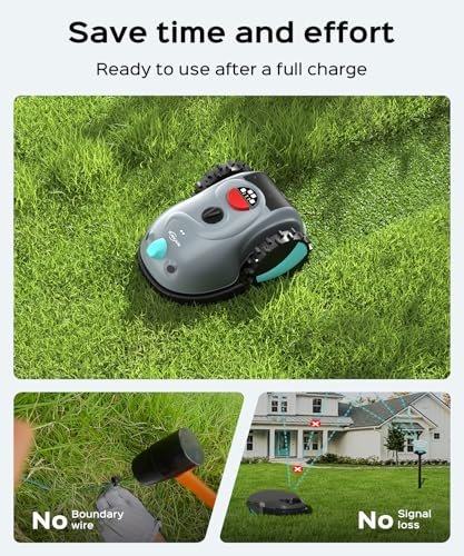 Lawn Mower With Smart Tech