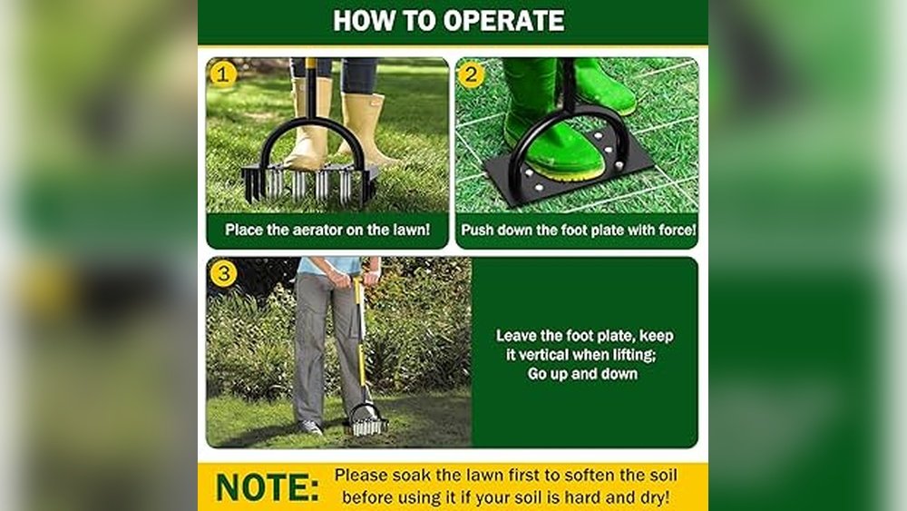 How to Maintain a Manual Lawn Aerator