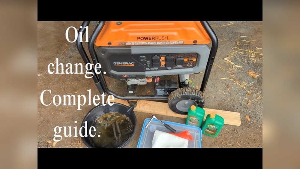 How to Change Generator Oil Guide