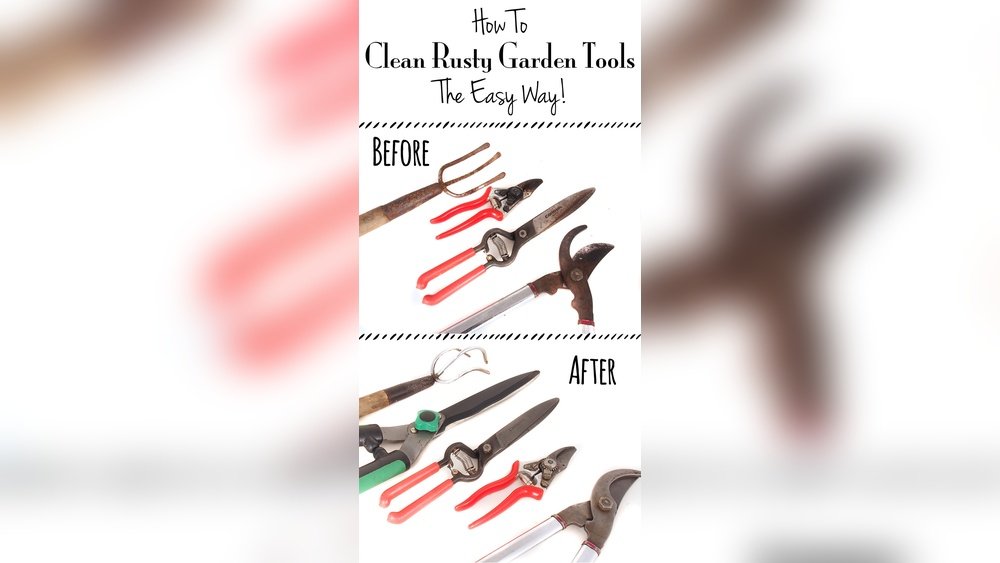 How to Clean Rust off Garden Tools