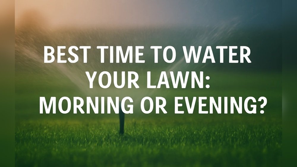 When to Water Lawn Morning Vs Evening