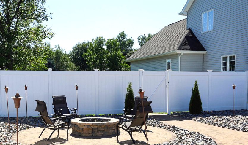 Install Vinyl Fence Panels