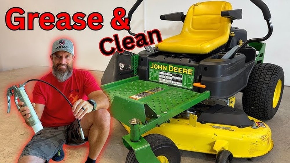 How to Grease Zero Turn Mower Deck Tips