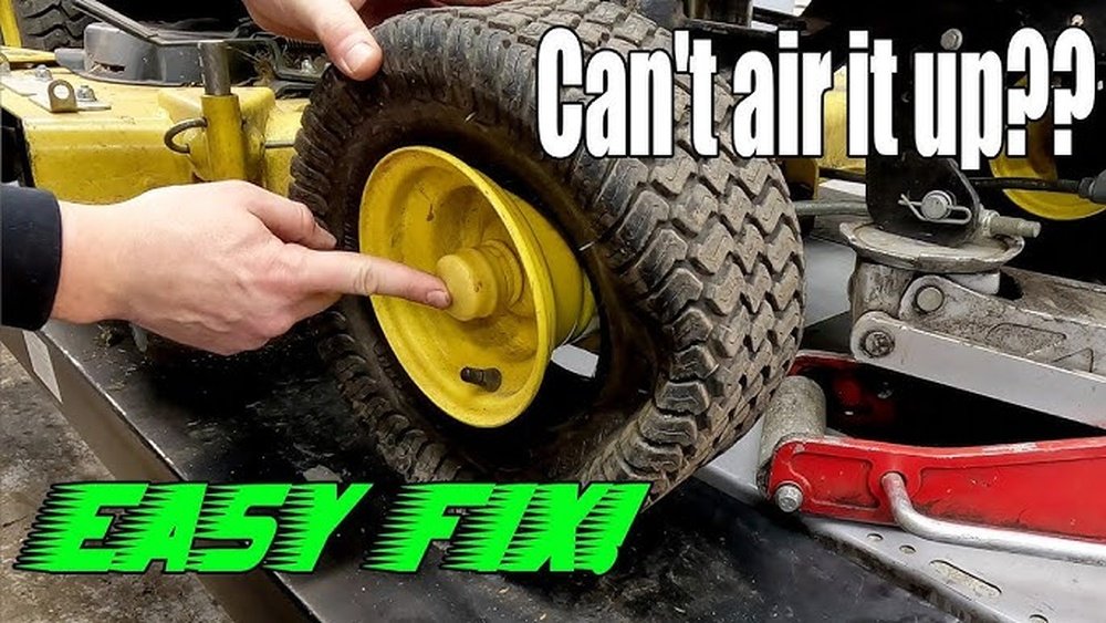 How to Inflate Riding Mower Tire Tips