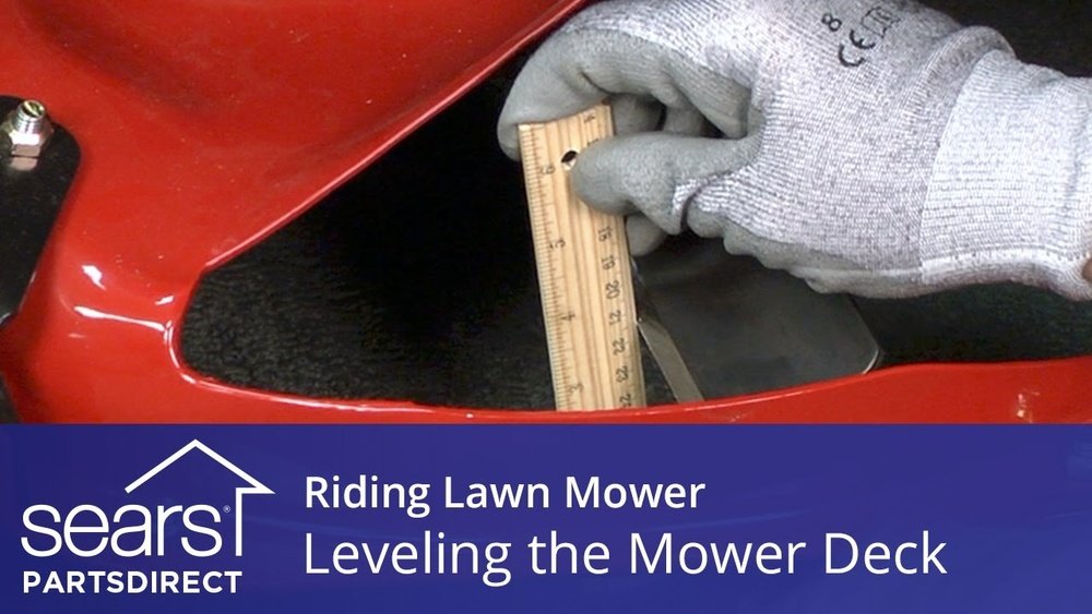 How to Level Deck on Riding Mower Tips