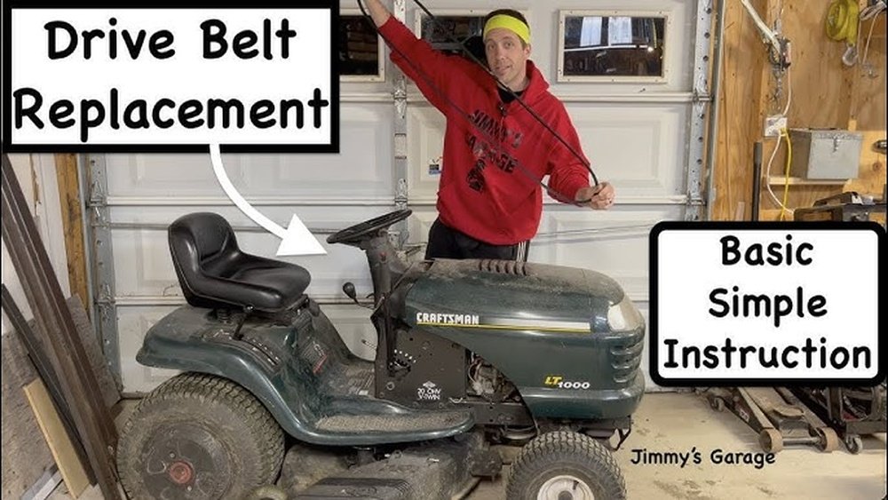 How to Replace Drive Belt on Riding Mower