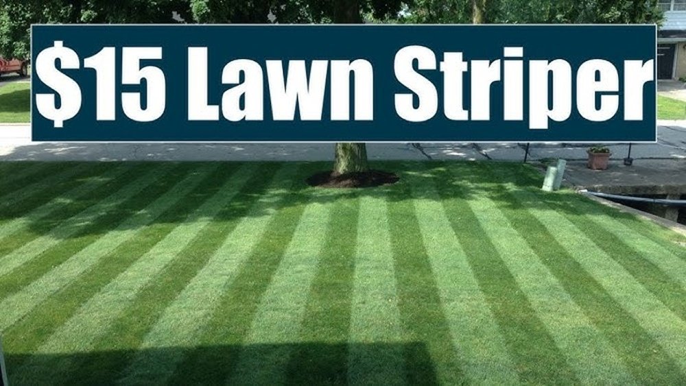 How to Stripe a Lawn Without a Striper Kit