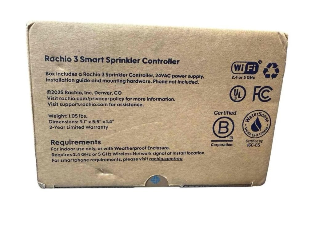 Program Rachio 3 Controller