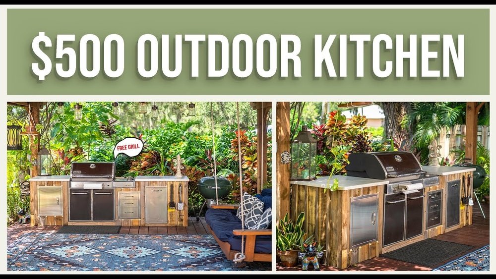 How to Build an Outdoor Kitchen Cheap