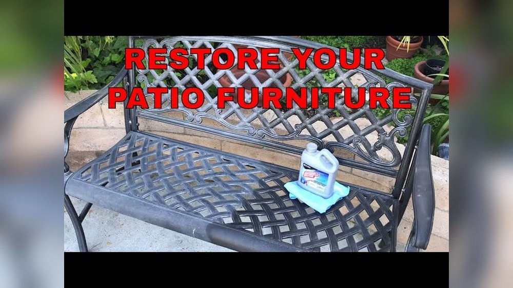 How to Clean Aluminum Patio Furniture
