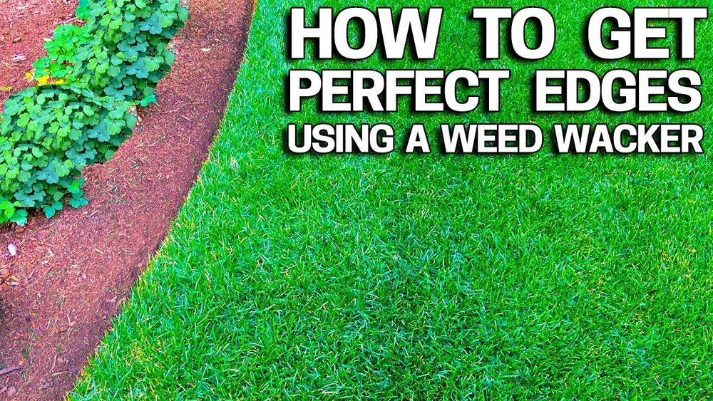 How to Edge With String Trimmer Perfectly