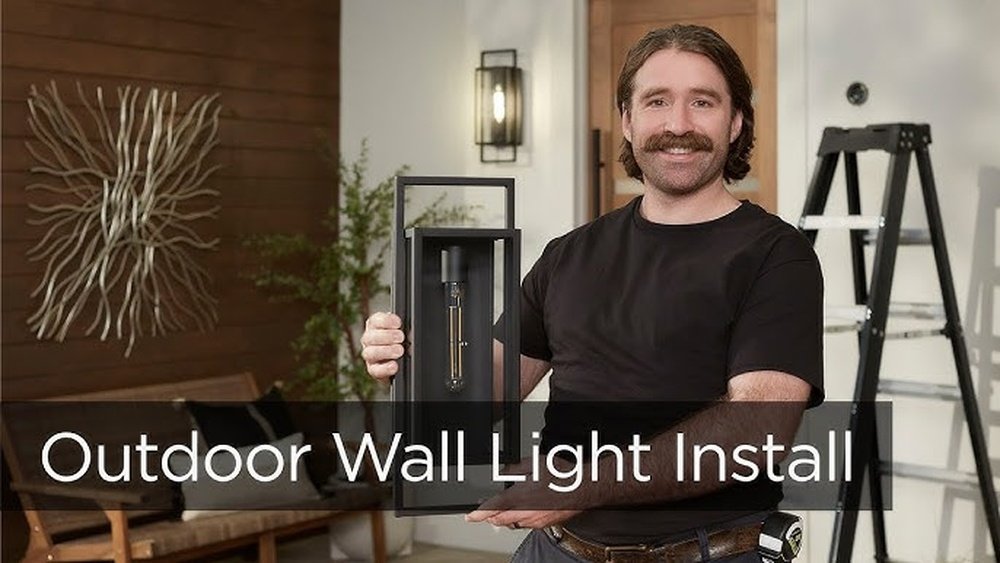 How to Install Outdoor Wall Lights Tips
