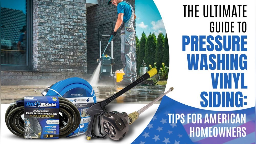 How to Pressure Wash Vinyl Siding Tips