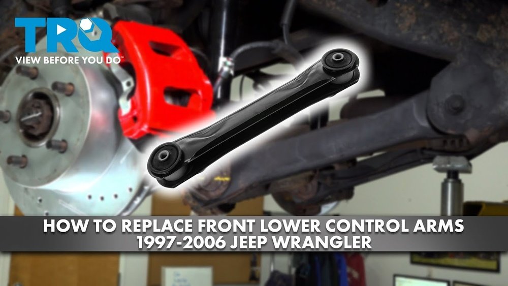 How to Replace Jeep Wrangler Control Arms