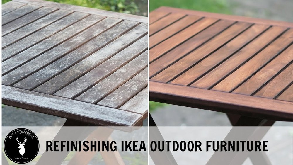How to Restain Outdoor Wood Furniture