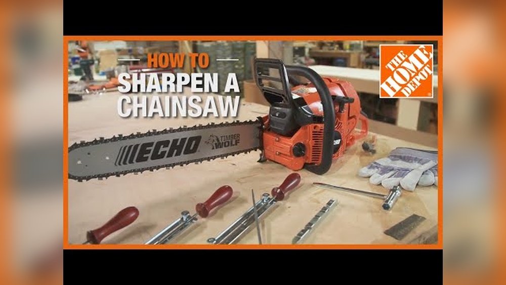 How to Sharpen Chainsaw Chain at Home