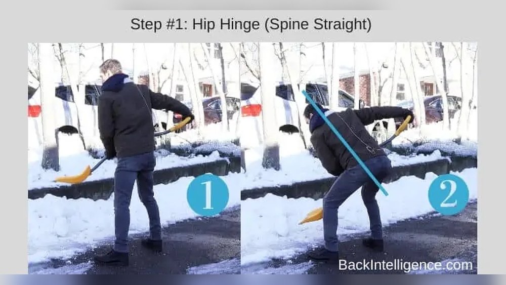 How to Shovel Snow Without Hurting Back