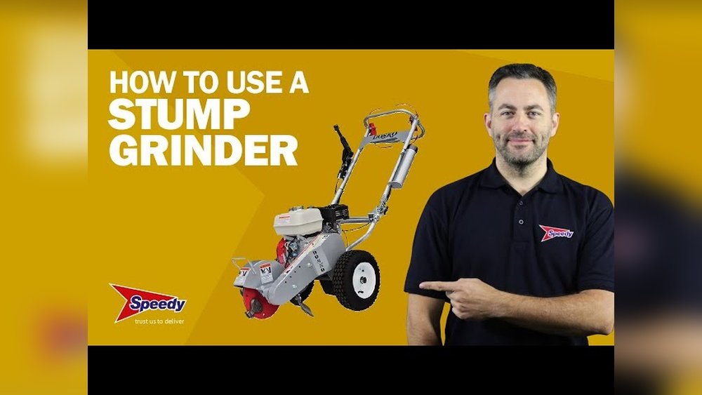 How to Use a Stump Grinder Correctly