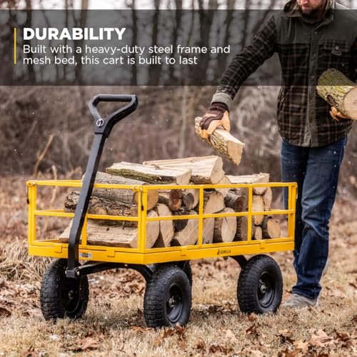 ECHO Vs Gorilla Carts Wheelbarrow
