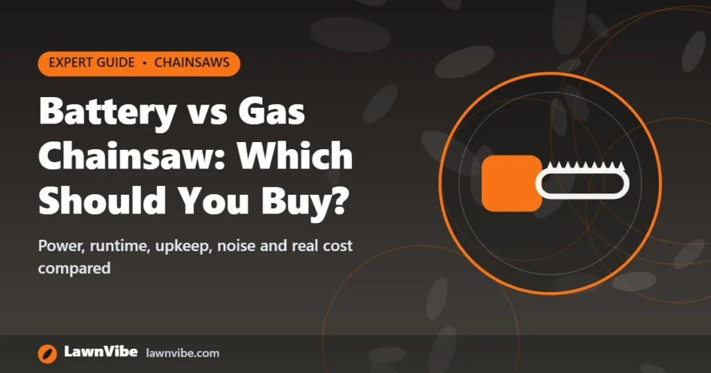 Battery vs Gas Chainsaw: Which Should You Buy? - battery vs gas chainsaw