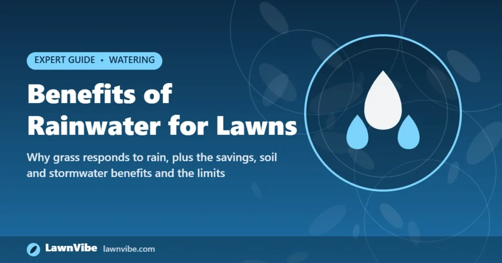 Benefits of Rainwater for Lawns - benefits of rainwater for lawn