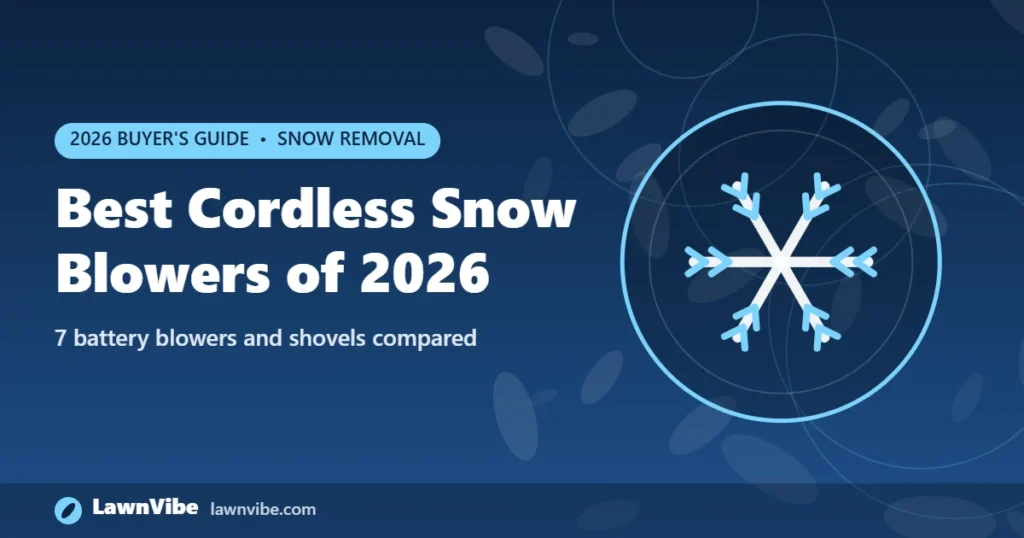 Best Cordless Snow Blowers of 2026 - best cordless snow blower
