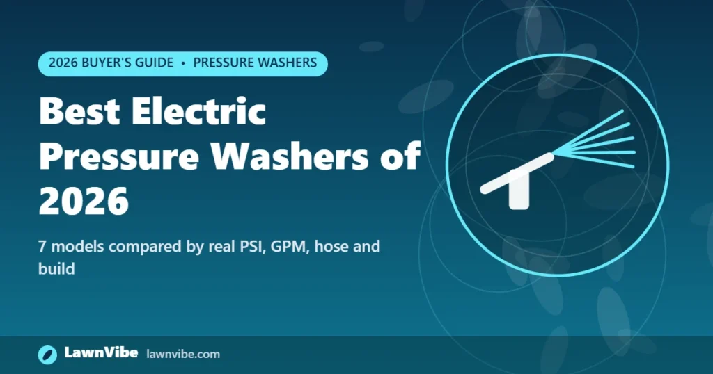 Best Electric Pressure Washers of 2026 - best electric pressure washer