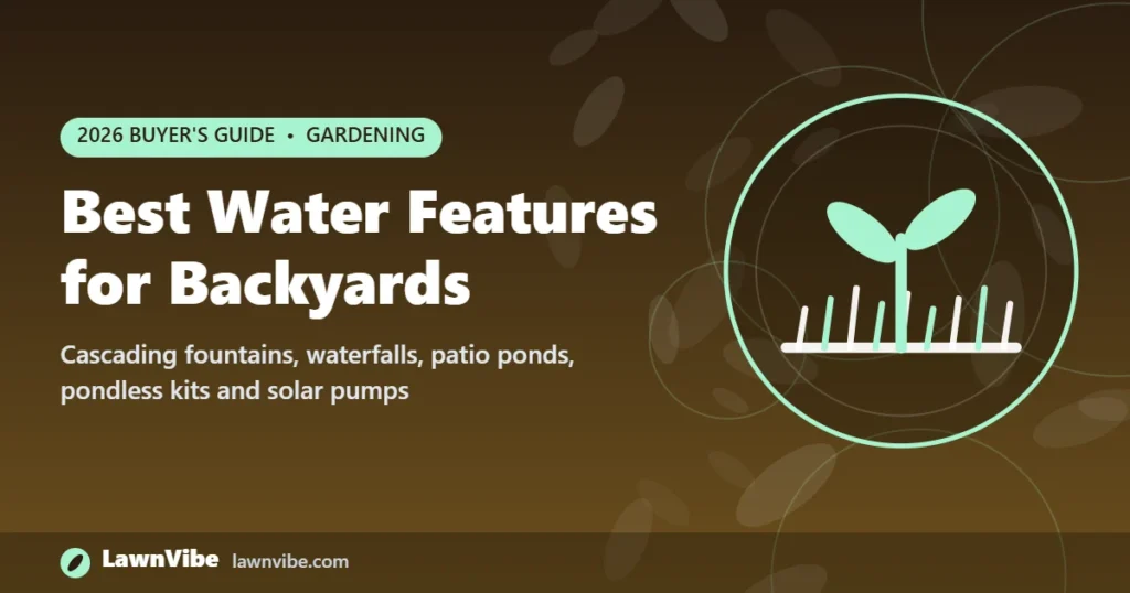 Best Water Features for Backyards - best water features for backyards