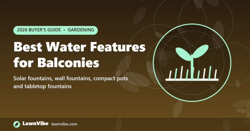 Best Water Features for Balconies - best water features for balconies