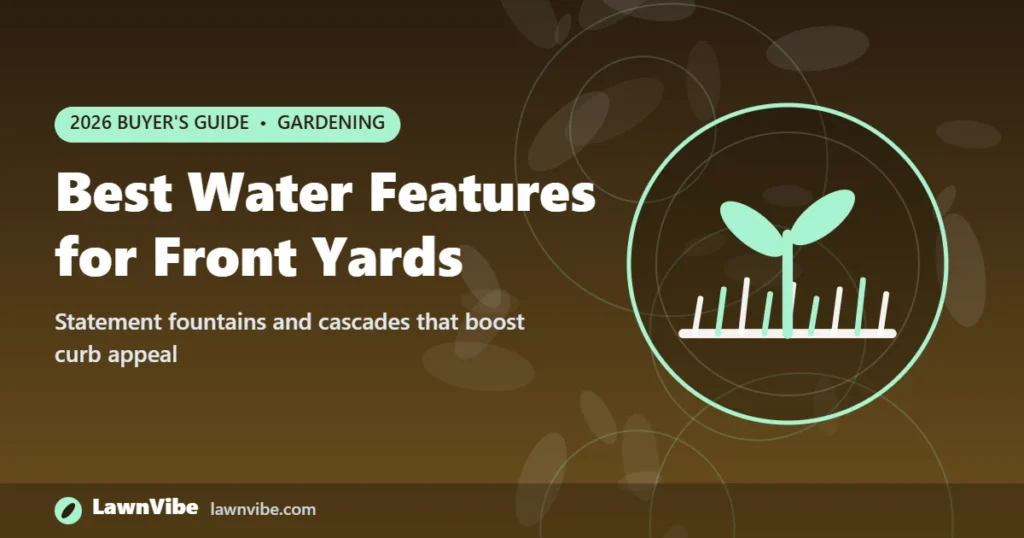 Best Water Features for Front Yards - best water features for front yards