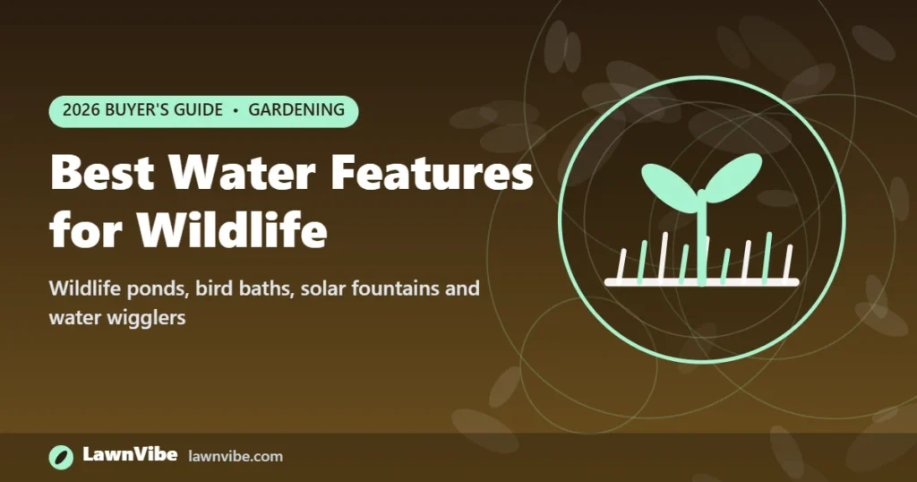 Best Water Features for Wildlife - best water features for wildlife