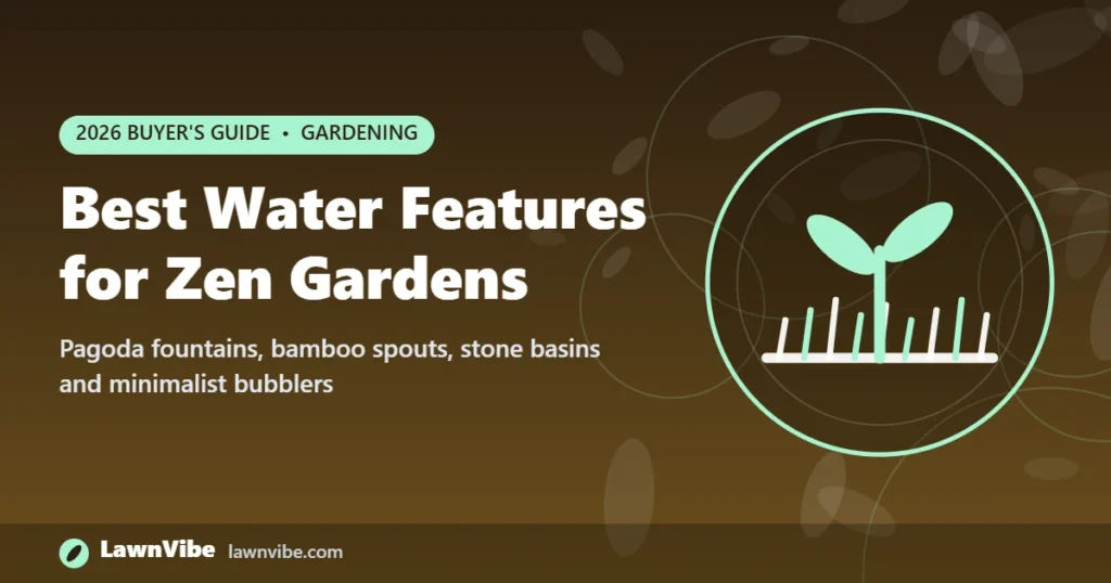 Best Water Features for Zen Gardens - best water features for zen gardens