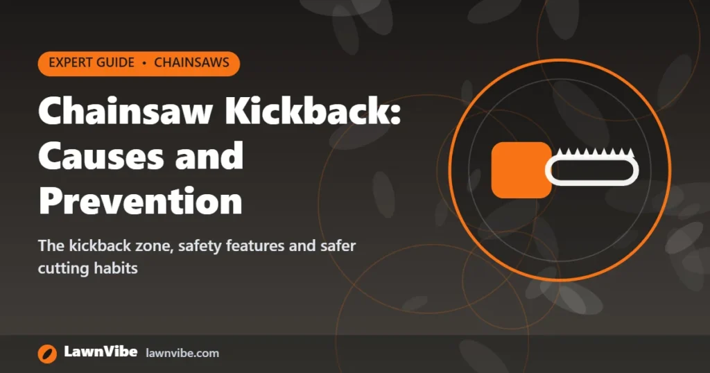 Chainsaw Kickback: Causes and Prevention - chainsaw kickback