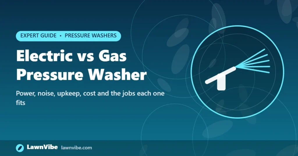 Electric vs Gas Pressure Washer - electric vs gas pressure washer