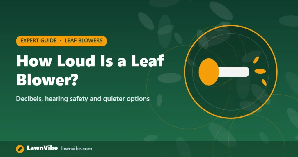 How Loud Is a Leaf Blower? - how loud is a leaf blower