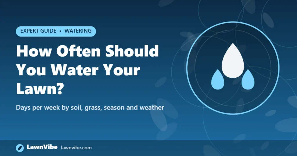 How Often Should You Water Your Lawn? - how often to water lawn
