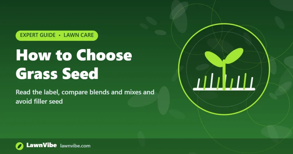 How to Choose Grass Seed - how to choose grass seed