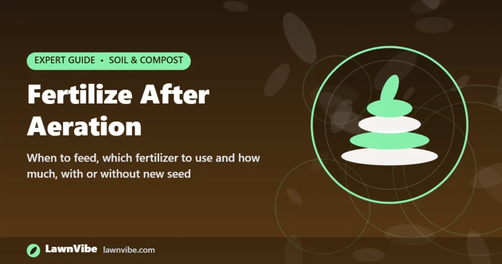 Fertilize After Aeration - fertilize after aeration