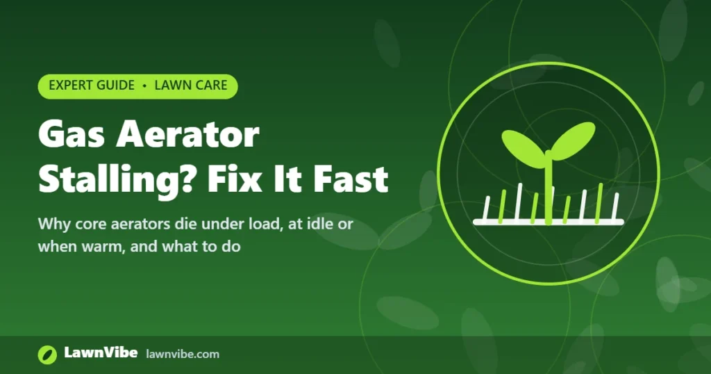 Gas Aerator Stalling? Fix It Fast - gas aerator stalling