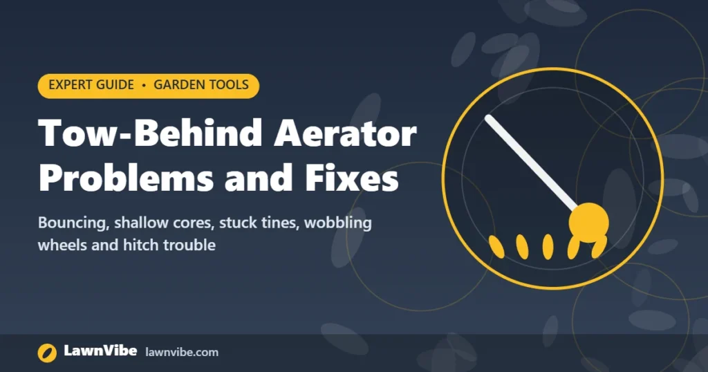 Tow-Behind Aerator Problems and Fixes - tow behind aerator problems