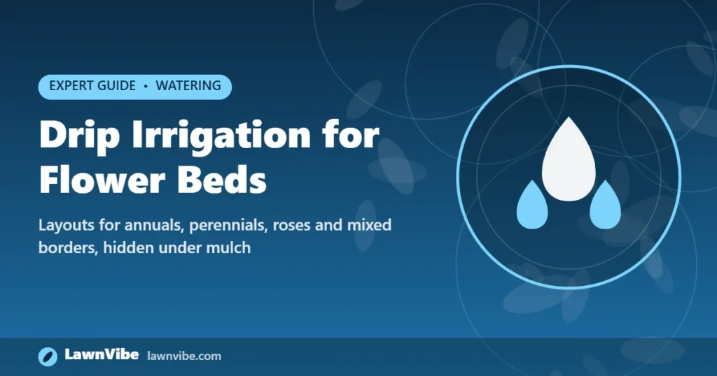 Drip Irrigation for Flower Beds - drip irrigation for flower beds