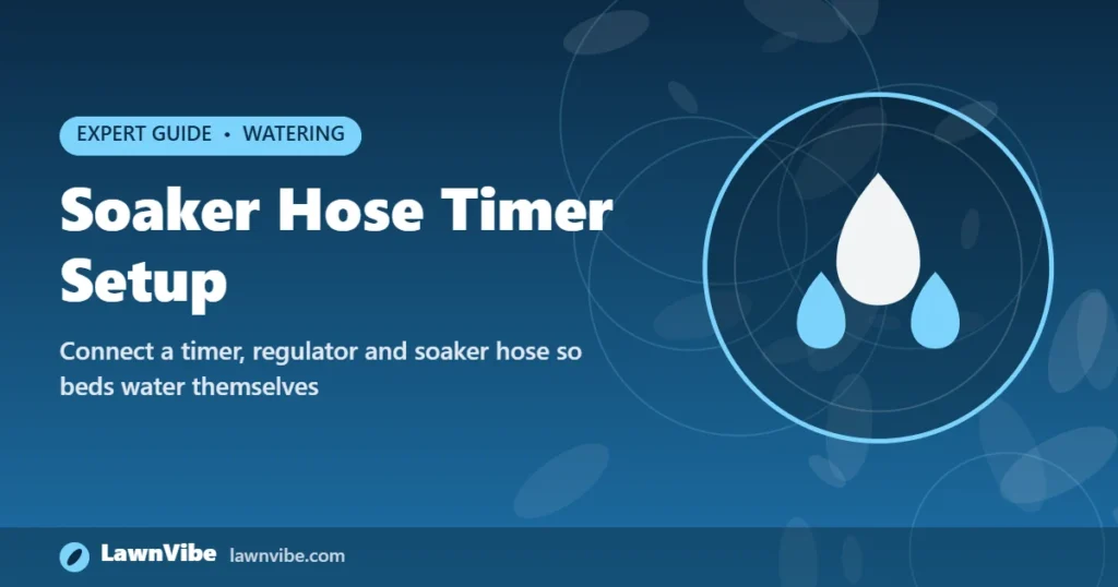 Soaker Hose Timer Setup - soaker hose timer setup