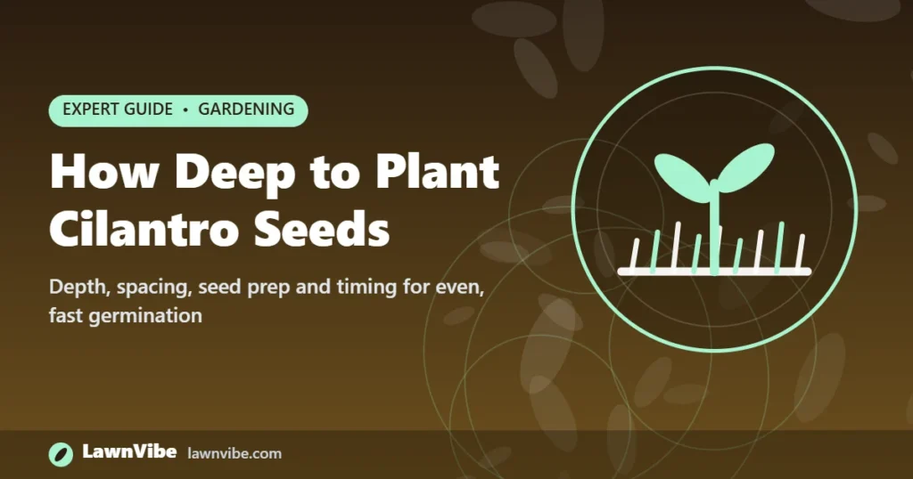 How Deep to Plant Cilantro Seeds - how deep to plant cilantro seeds