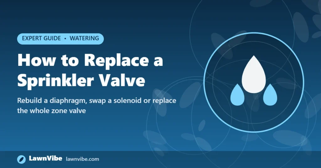 How to Replace a Sprinkler Valve - replace sprinkler valve