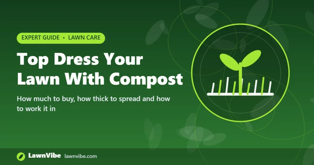 Top Dress Your Lawn With Compost - top dress lawn with compost