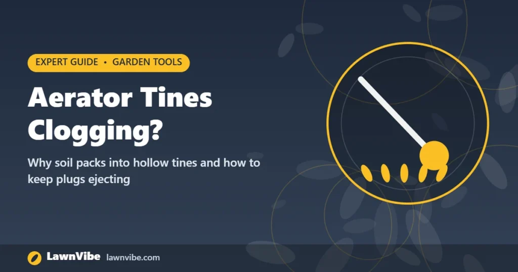 Aerator Tines Clogging? - aerator tines clogging