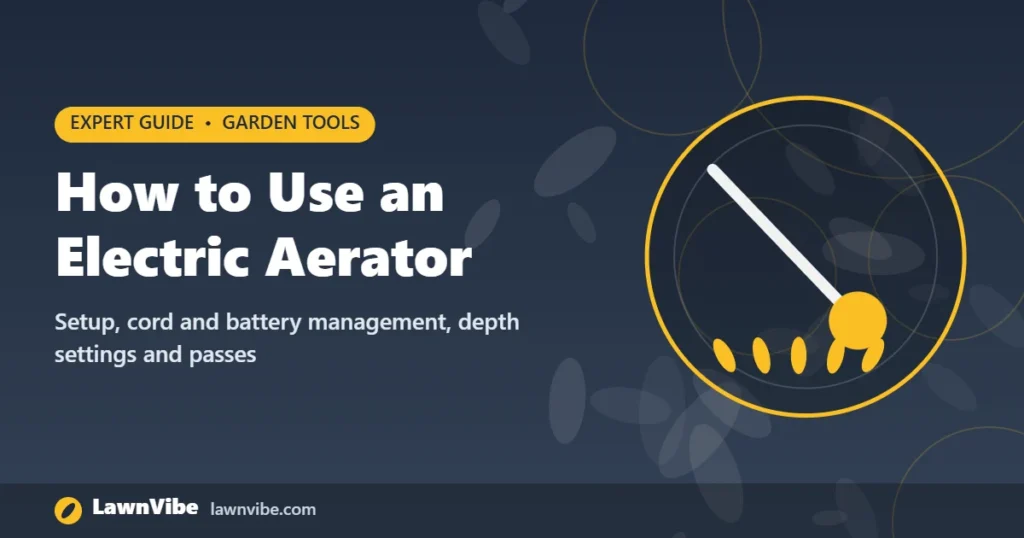How to Use an Electric Aerator - how to use an electric aerator