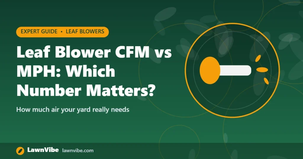 Leaf Blower CFM vs MPH: Which Number Matters? - leaf blower cfm vs mph